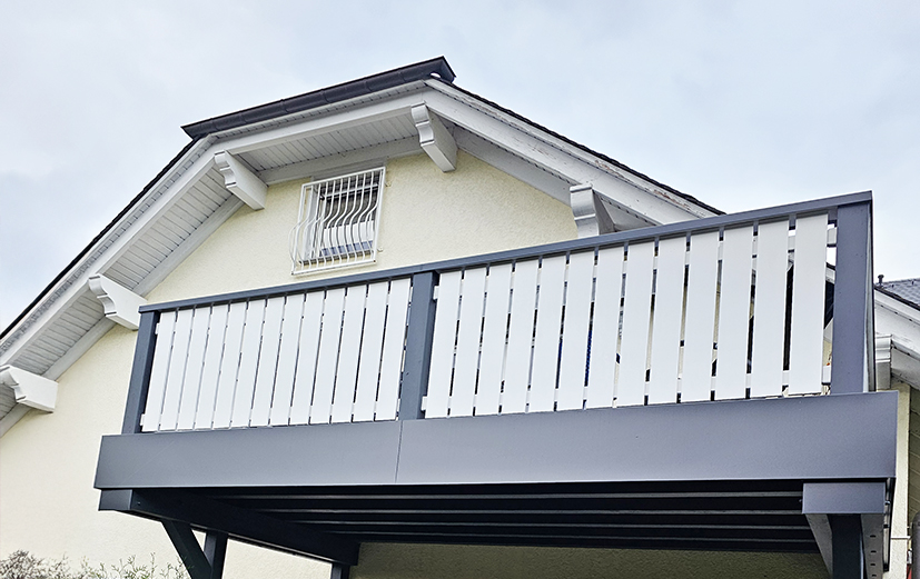 Starker Kontrast für moderne Balkone