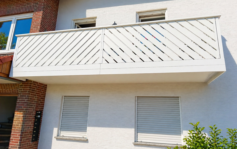 Diagonal bringt Fassade in Bewegung