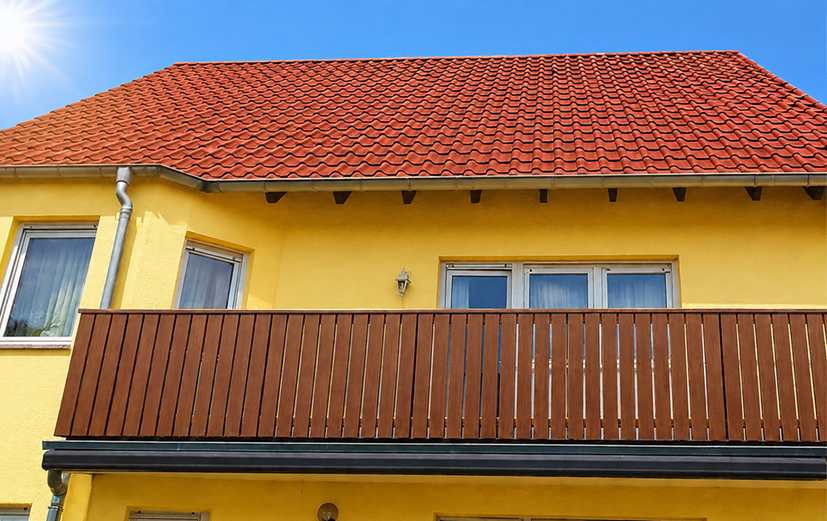 Nussbaum bringt Wärme an die Fassade