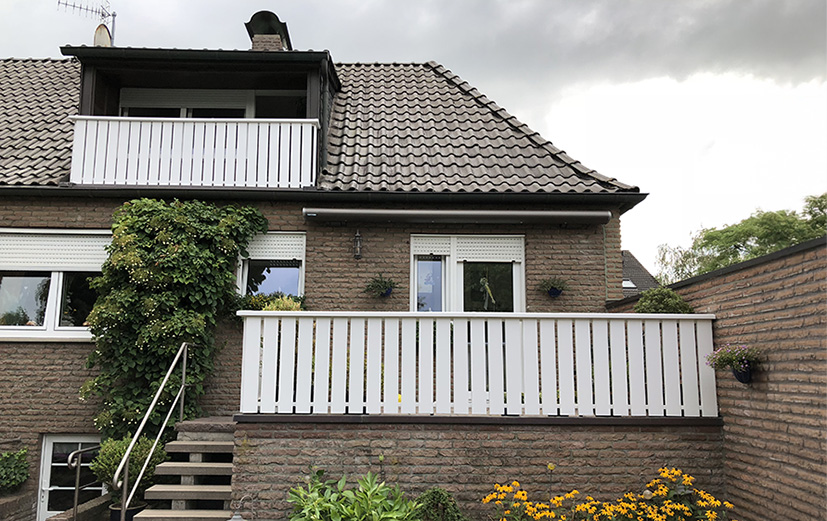 Zwei Balkone, ein System