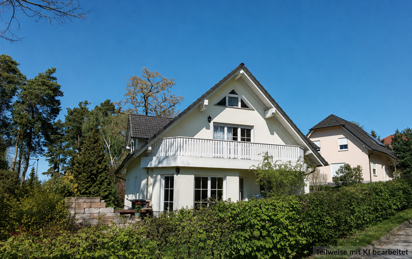 Weiß folgt der Giebelform