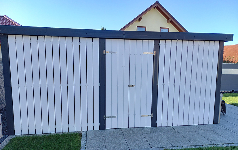 Schuppen neu gedacht – ganz wartungsfrei