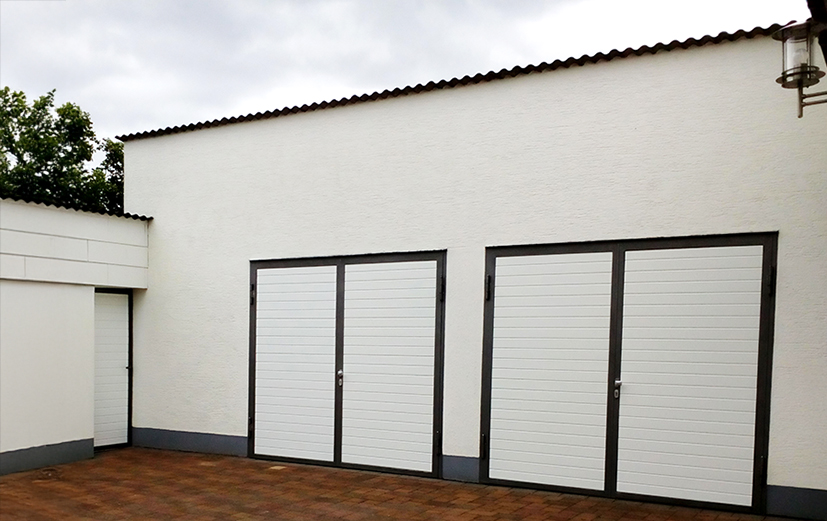 Garagentore neu in Szene gesetzt