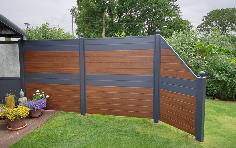 Pflegeleichter Sichtschutz mit Stil