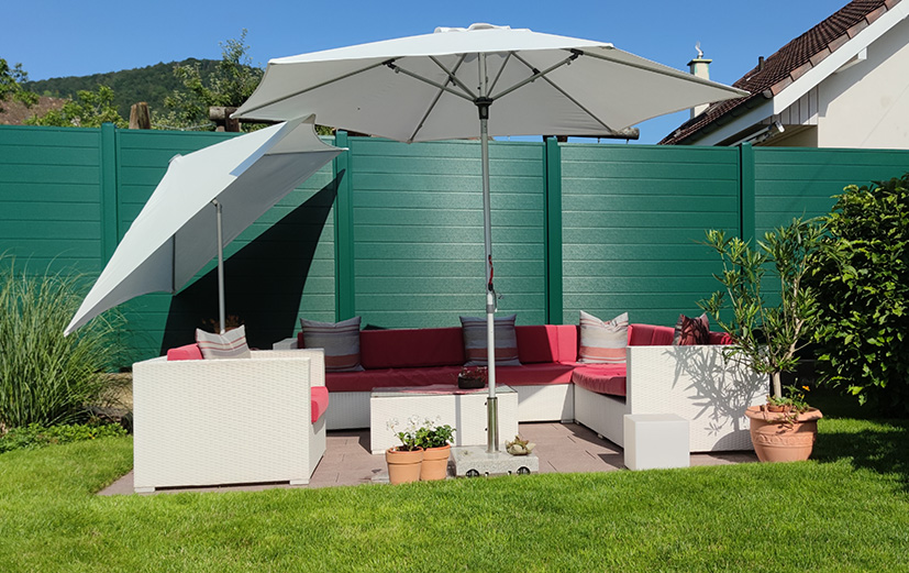 Privatsphäre trifft Sommerfeeling