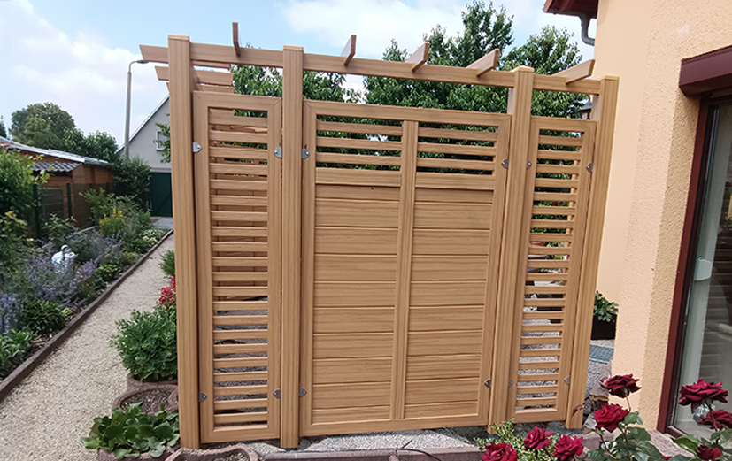 Sichtaflex Design trifft Pergola-Charme