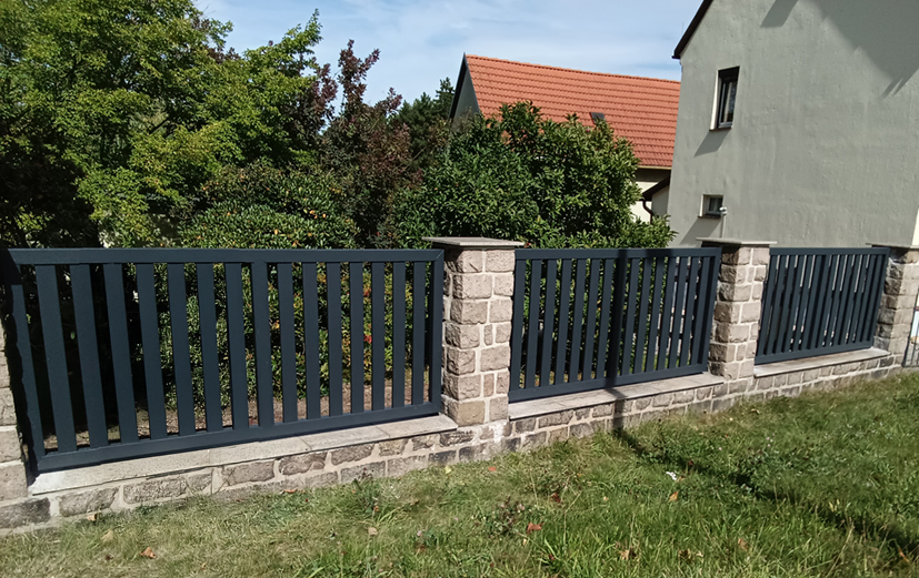 Anthrazit trifft Naturstein