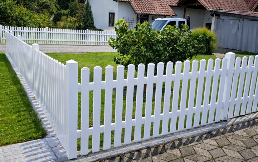 Weißer Klassiker fürs Grundstück