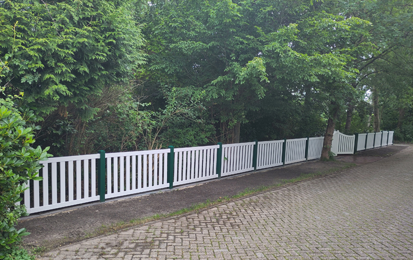 Grün trifft Weiß, alles aus einem Guss